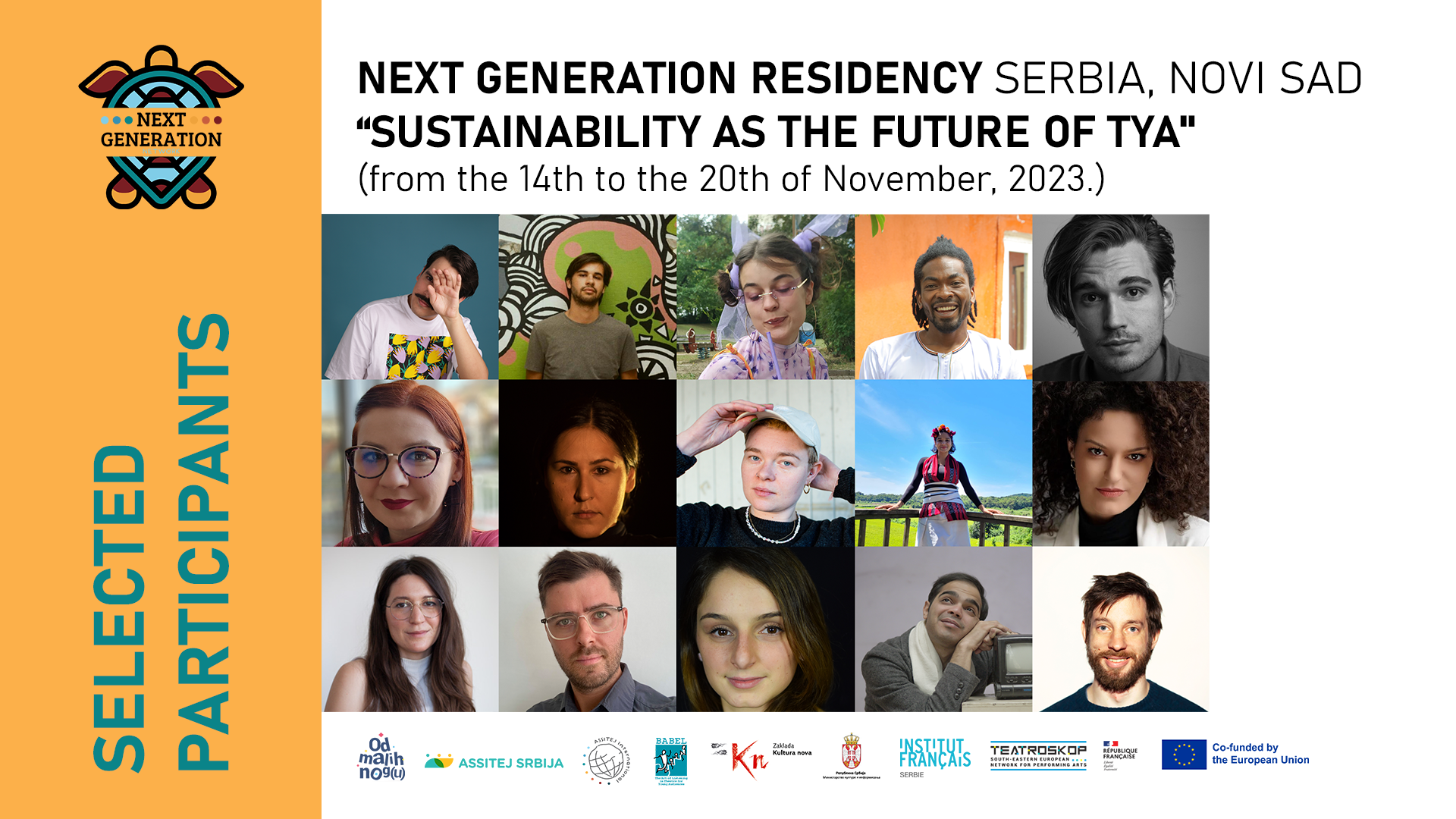 Next Generation Residency: Serbia, Novi Sad “Sustainability as the Future of TYA”
