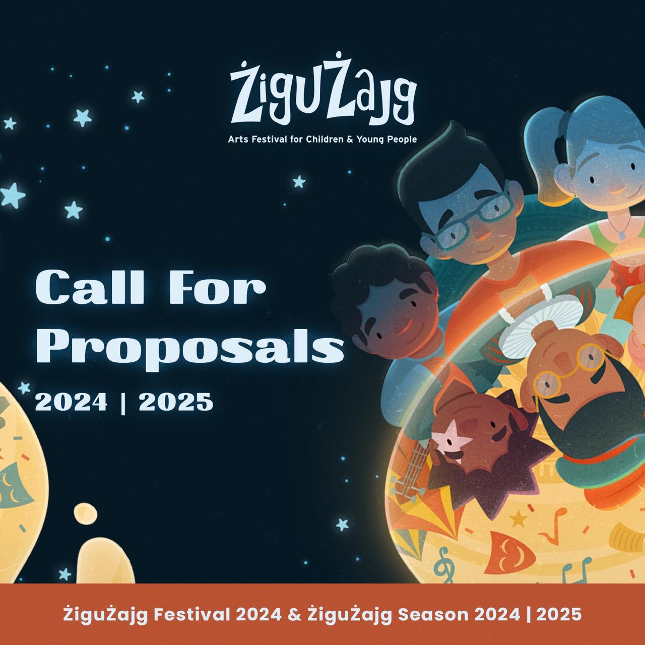 Call for Proposals for ŻiguŻajg 2024/2025