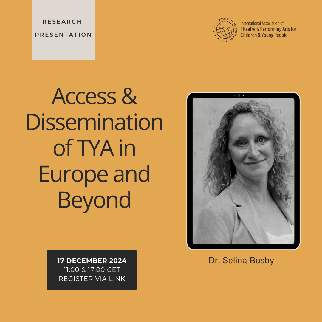 Access & Dissemination of TYA in Europe and Beyond