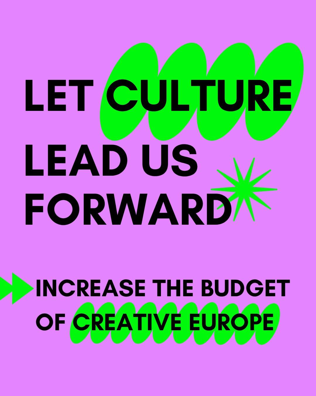 Let Culture Lead us Forward